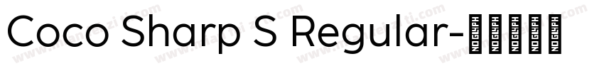 Coco Sharp S Regular字体转换